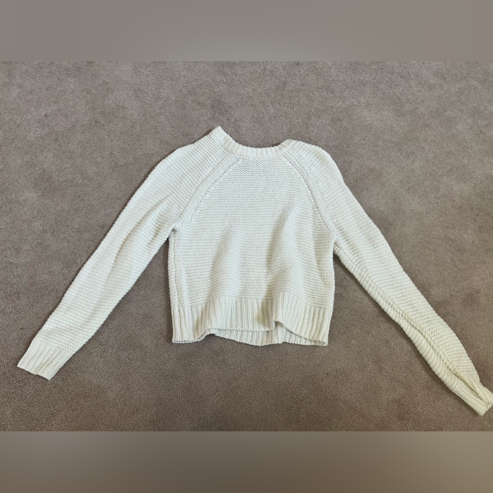 A New Day White/Cream Sweater XS